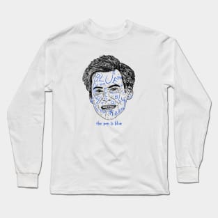 The Pen is Blue Long Sleeve T-Shirt